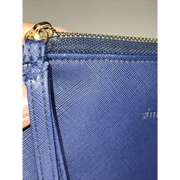 Simply Southern navy clutch‎ With Numerous Pockets Card Holder Slots Zip Pocket - Picture 7 of 9
